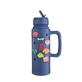 personalised stainless steel bottle with charms