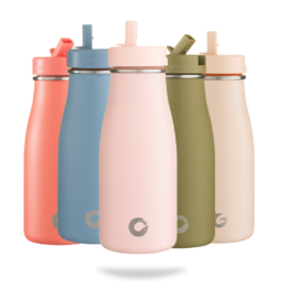 Onegreenbottle BOTL insulated sports bottles with straw caps