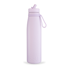 500ml Evolution V2 Haze - stainless steel insulated bottle with straw