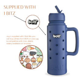 crocs water bottle personalised